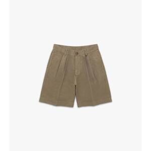 NEW KNICKERBOCKER men's harbor cotton & linen short in khaki